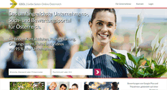 Desktop Screenshot of gelbe-seiten-online.at